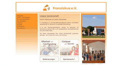 Desktop Screenshot of franziskus.net